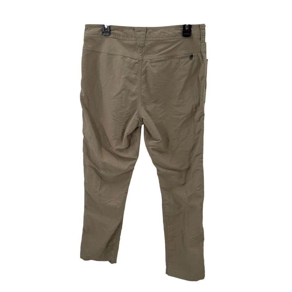 The North Face Mens Tan Hiking Pants Size 32 Lightweight & Durable Outdoor Botto